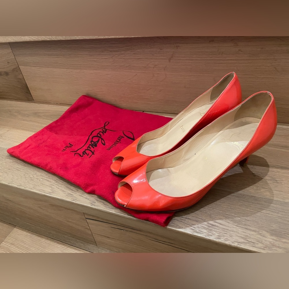COPY - 💯 Authentic Christian Louboutin short heels